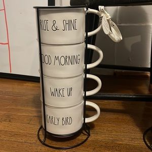 Stackable coffee Rae Dunn Cups